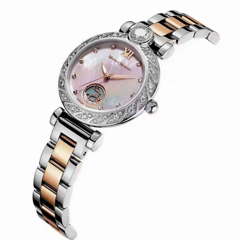 Mikhail Moskvin Quartz ladies Japan made movement 2211L-RG-W